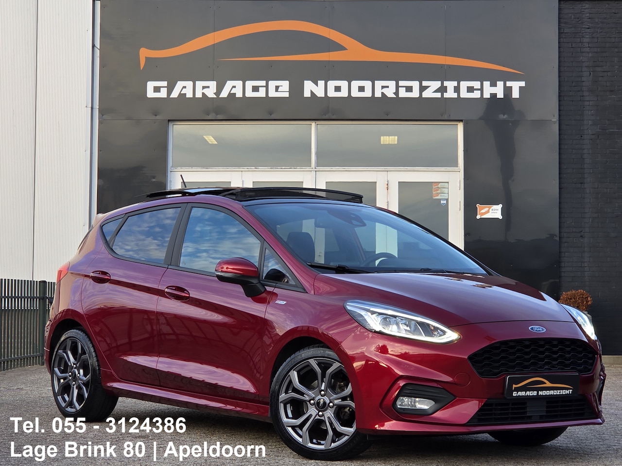 Ford Fiesta - 1.0 EcoBoost ST-Line PANORAMADAK|NAVIGATIE|CRUISE CONTROL|B&O MUIZIEK|STOEL&STUUR VERWARMI - AutoWereld.nl