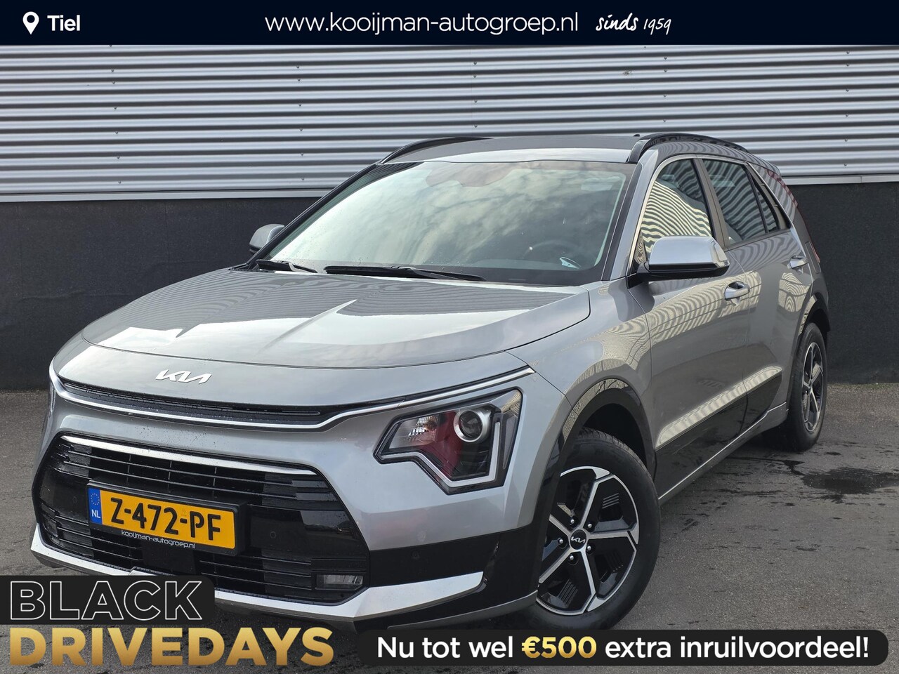 Kia Niro - 1.6 GDi Hybrid DynamicLine Trekhaak 13-polig, navigatie, Apple CarPlay/Android Auto, NL-AU - AutoWereld.nl