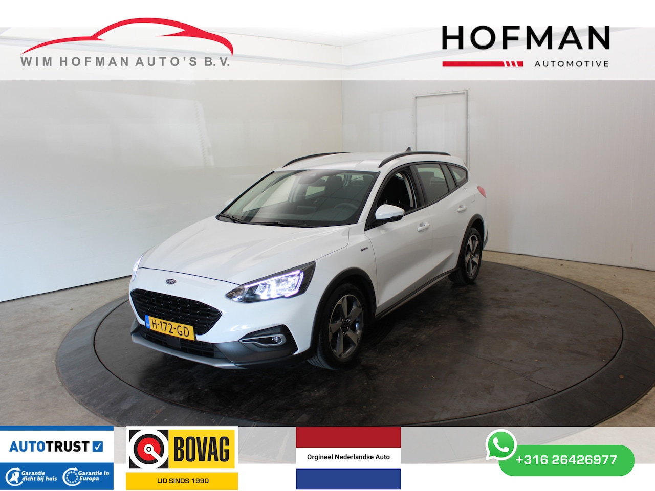 Ford Focus Wagon - 1.5 EcoBoost Active Business 150pk B&O PDC Navi Adaptive Carplay - AutoWereld.nl
