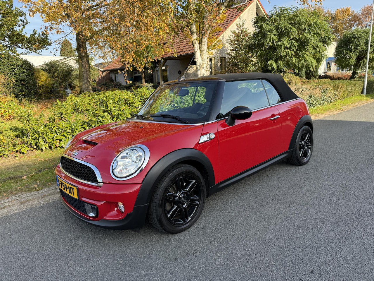 MINI Cabrio - 1.6 Cooper S 184PK Xenon•Leder•Navi - AutoWereld.nl