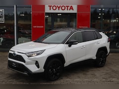 Toyota RAV4 - 2.5 HYBRID BI-TONE STOEL/STUURVERW. 360GR-CAM JBL-AUDIO BLIND-SPOT KEYLESS FACELIFT-MODEL