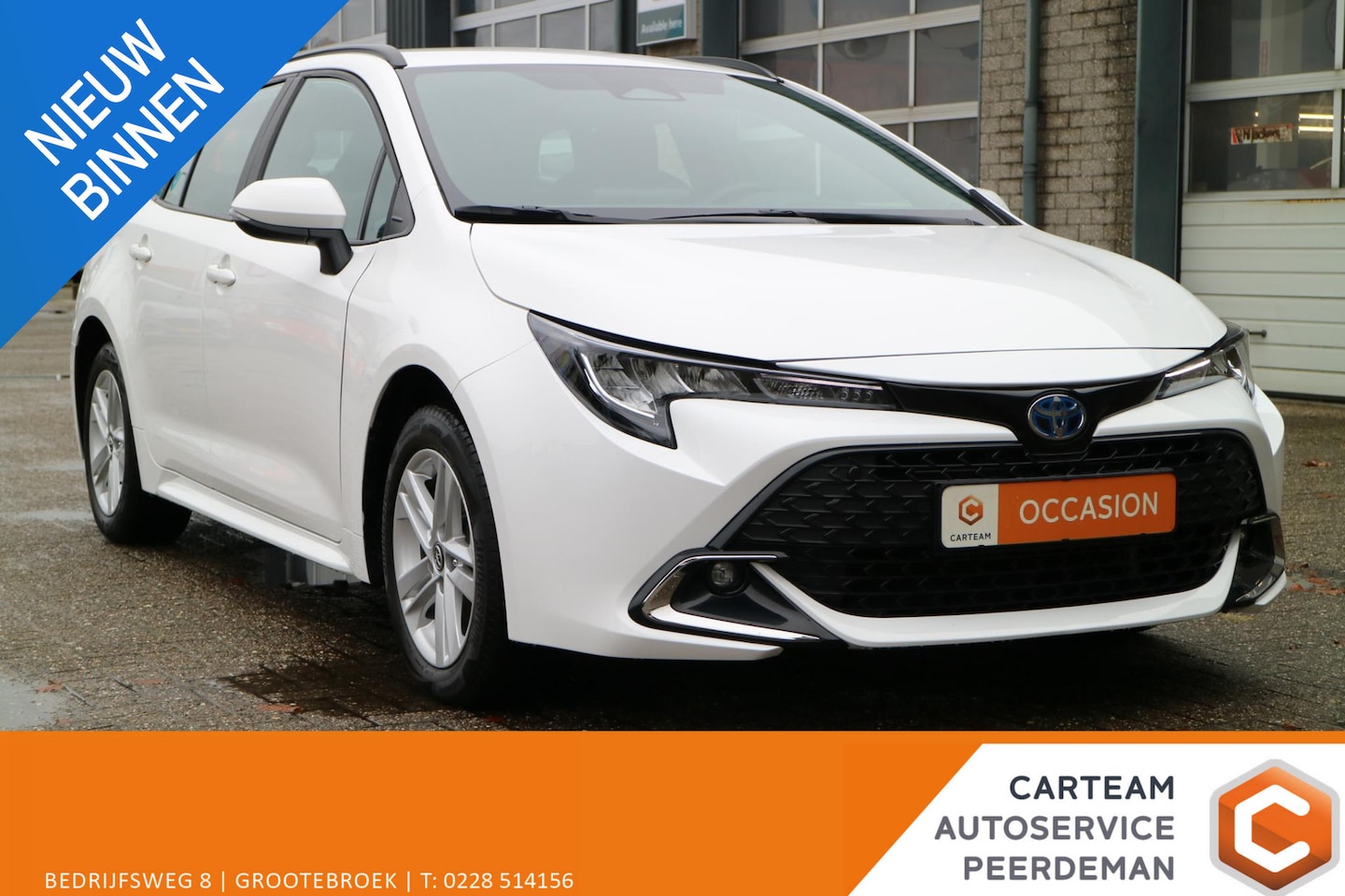 Toyota Corolla Touring Sports - Hybrid 140 Active | Als nieuw! | - AutoWereld.nl