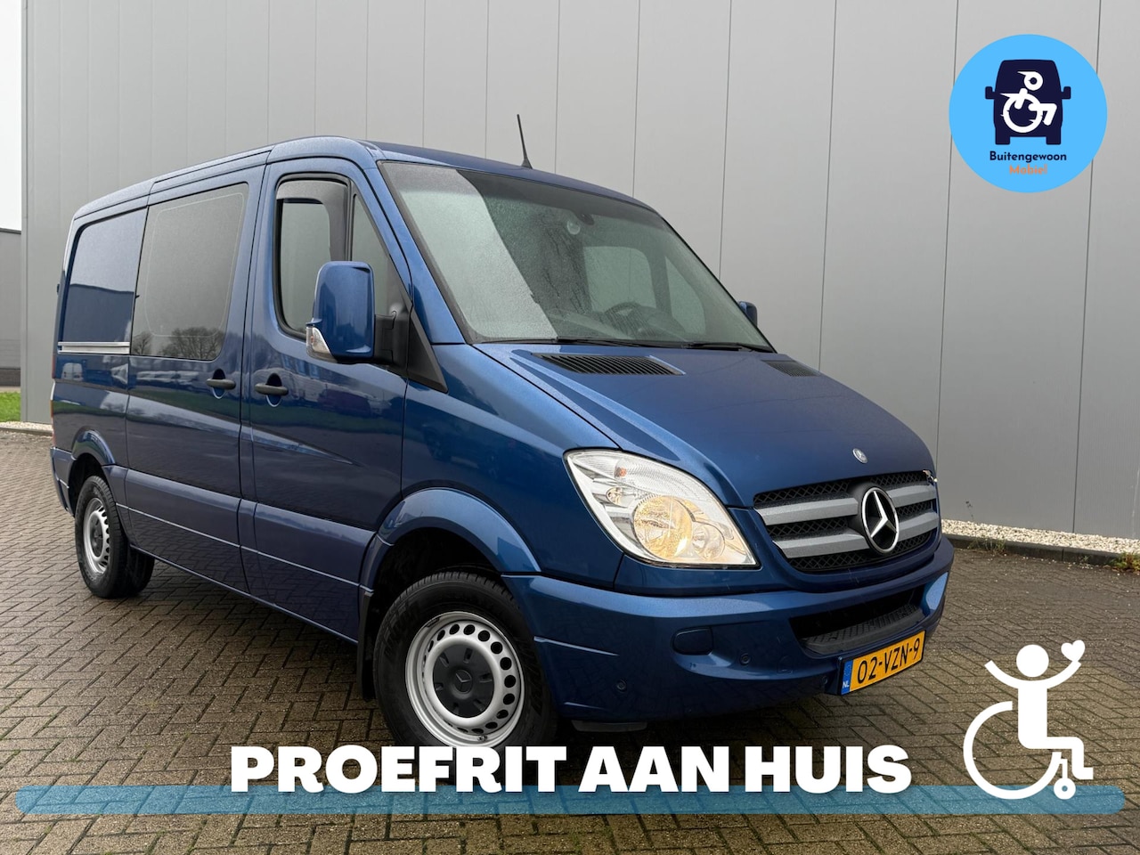 Mercedes-Benz Sprinter - Rolstoelbus Unieke kleur | Automaat (Airco) - AutoWereld.nl