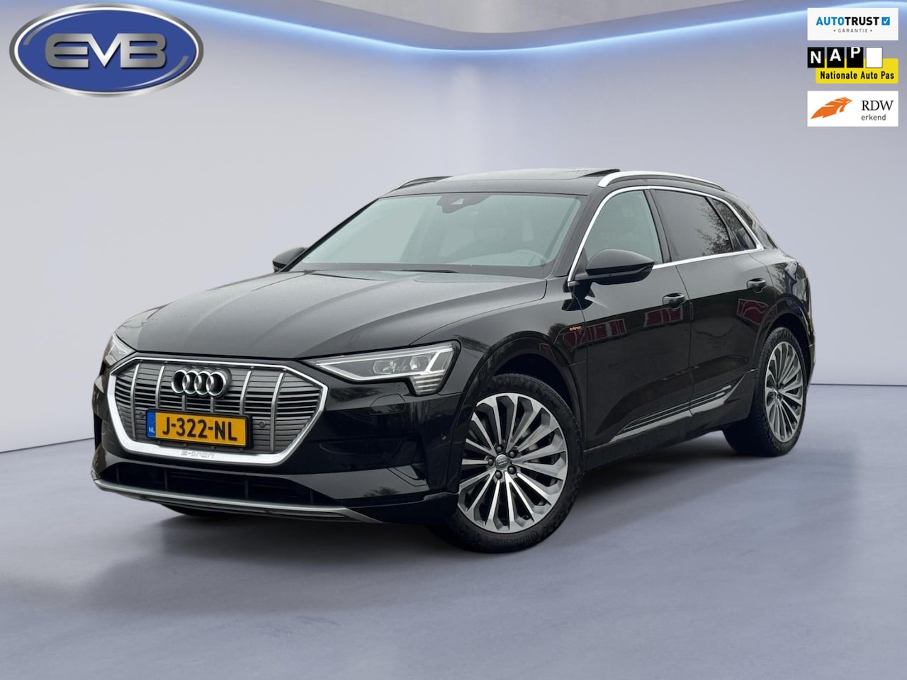 Audi e-tron - Quattro Business edition Plus, 1 e eigenaar, panodak, leder, camera, afn. trekhaak, stoelv - AutoWereld.nl