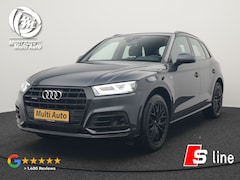 Audi Q5 - 50 TFSIe Quattro S Line Plug In Hybrid 300pk Dealer O.H PHEV | Luchtvering | Trekhaak Af F