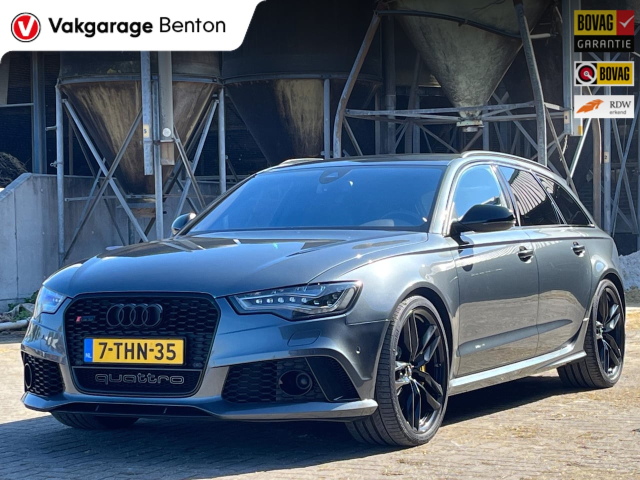 Audi RS6 - Avant 4.0 TFSi Quattro | Dynamic 280km/h | Carbon | LED V+A | Miltek Catback | 91.000km - AutoWereld.nl
