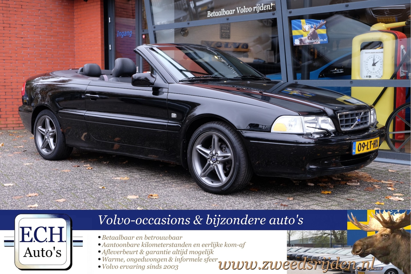 Volvo C70 Convertible - 2.4 T 193 pk Aut. Luxury, Leer, Trekhaak - AutoWereld.nl