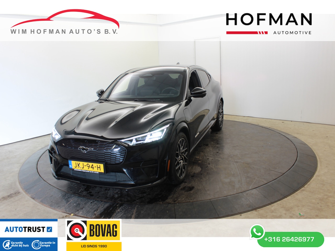 Ford Mustang Mach-E - GT Extended AWD 98 kWh 97% SHO 487PK Pano B&O 360° Cam Vol Leder El-Stoelen + A-klep - AutoWereld.nl