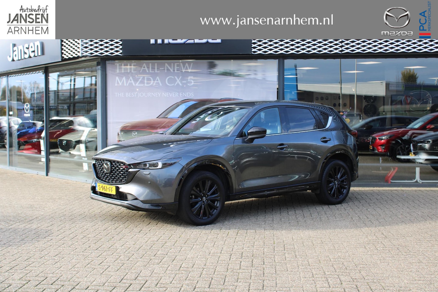 Mazda CX-5 - 2.0 SkyActiv-G 165 Homura Limited 2.0 SkyActiv-G 165 Homura Limited , Automaat, Half Leder, Navi, Clima, Adap.Cruise, 360 Ca - AutoWereld.nl