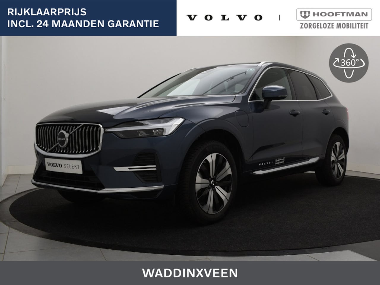 Volvo XC60 - T6 PLUG-IN HYBRID LONG RANGE ESSENTIAL EDITION SCHUIFDAK ACC BLI - AutoWereld.nl