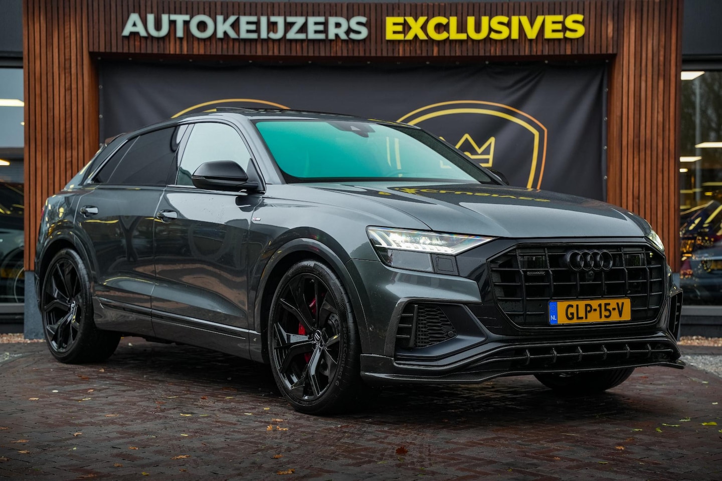 Audi Q8 - 60 TFSI e quattro Competition B&O Panodak Carbon 360 Cam Dode Hoek ACC Stoelventilatie - AutoWereld.nl