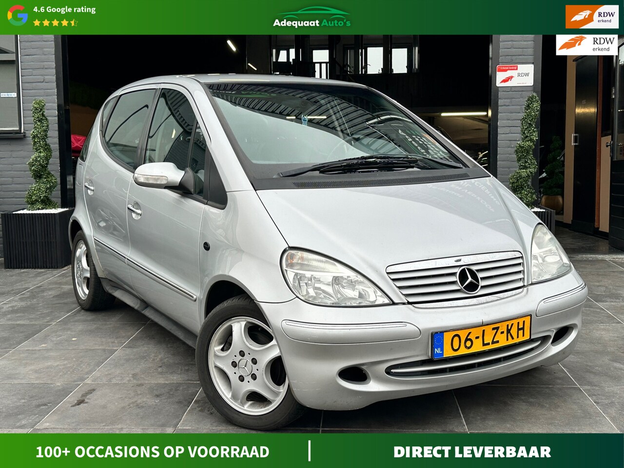 Mercedes-Benz A-klasse - 160 Avantgarde Lang|Airco|Cruise|NAP - AutoWereld.nl