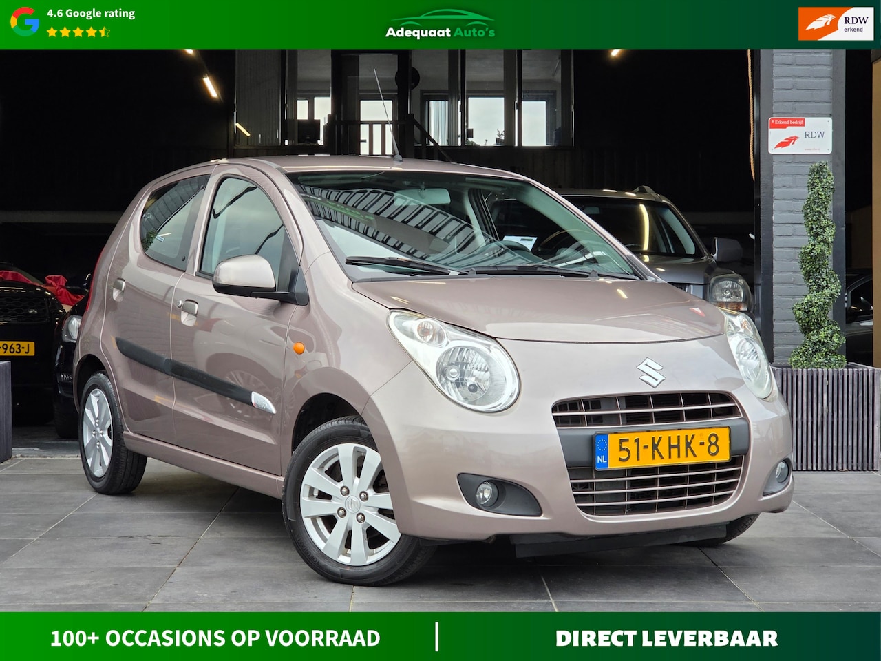 Suzuki Alto - 1.0 Exclusive|Airco|El.Ramen|1e eig|NAP|APK - AutoWereld.nl