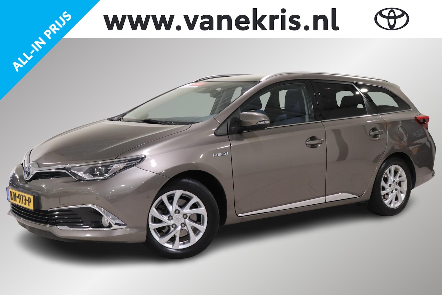Toyota Auris Touring Sports - 1.8 Hybrid Lease Pro 1.8 Hybrid Lease pro, Unieke lederen bekelding, Trekhaak, Panorama - AutoWereld.nl