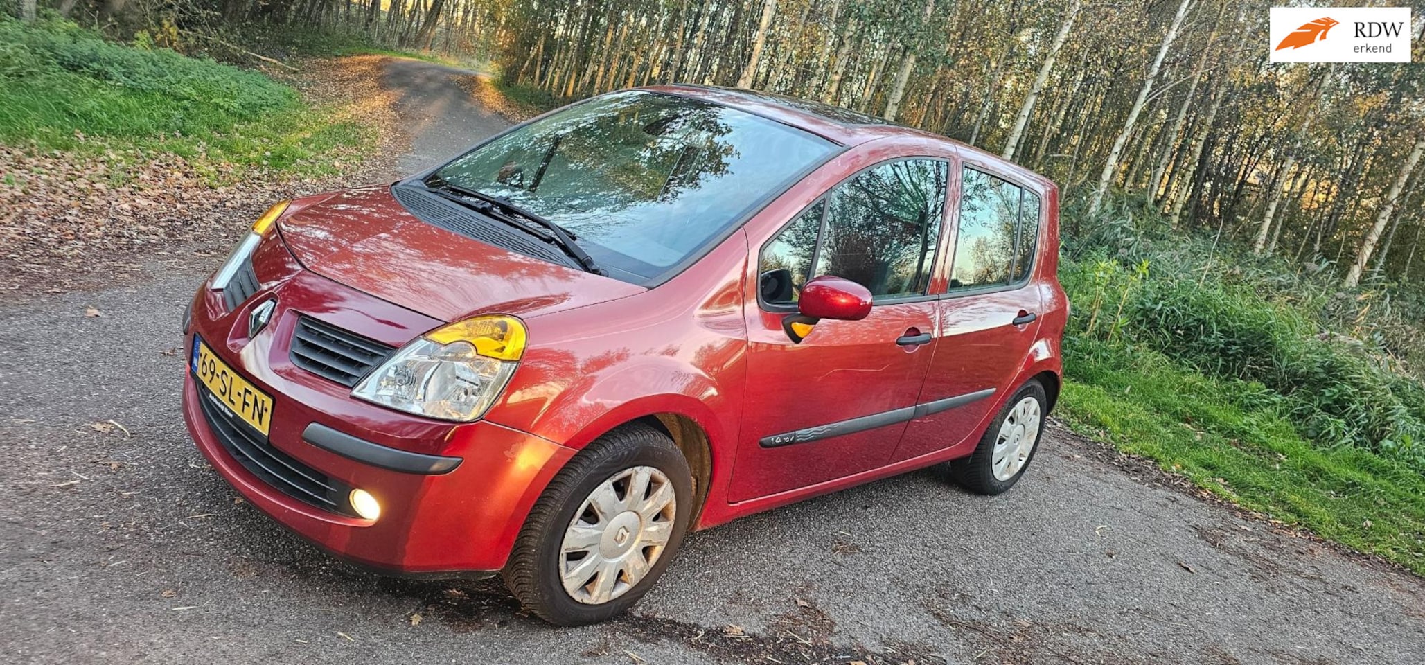 Renault Modus - 1.4-16V Privilège Panoramadak airco lage kms - AutoWereld.nl