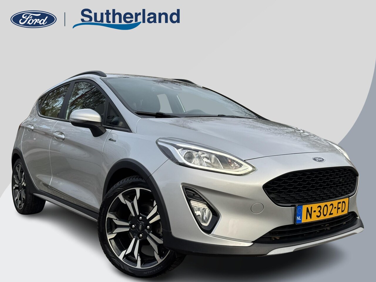 Ford Fiesta - 1.0 EcoBoost Active X 95pk 18 inch velgen | Stoelverwarming | Cruise control | Parkeersens - AutoWereld.nl
