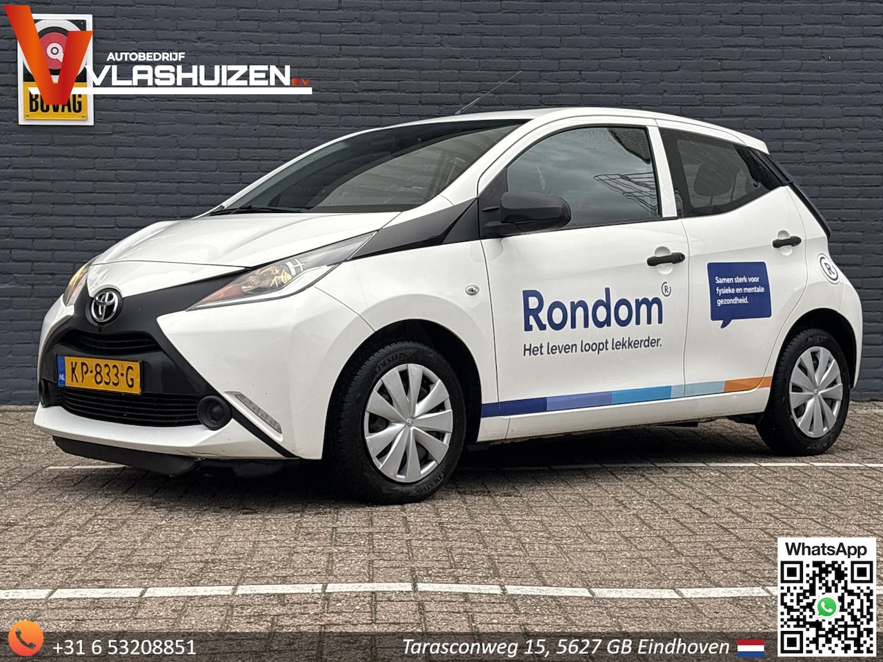 Toyota Aygo - 1.0 VVT-i x-now | € 3.950,- NETTO! | 5-Deurs | Airco | Cruise | APK 10-2026 | - AutoWereld.nl