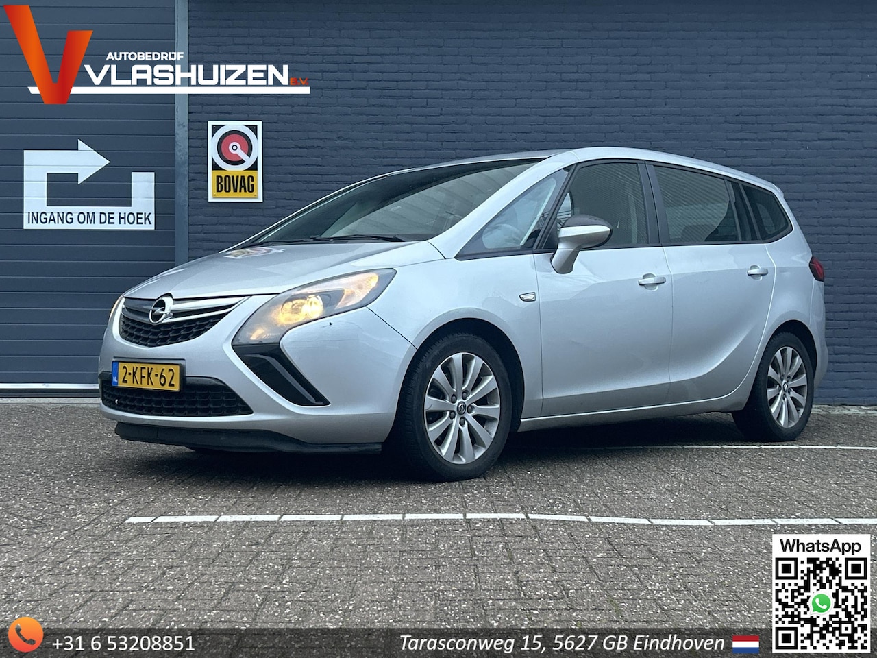 Opel Zafira Tourer - 2.0 CDTI Business Edition | Airco | Cruise | Navi | Trekhaak | APK 03-2026 | - AutoWereld.nl