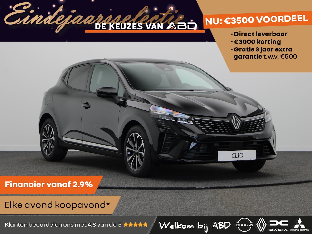 Renault Clio - Techno Hybrid 145 | Achteruitrijcamera | Cruise control met snelheidsbegrenzer | Elektroni - AutoWereld.nl