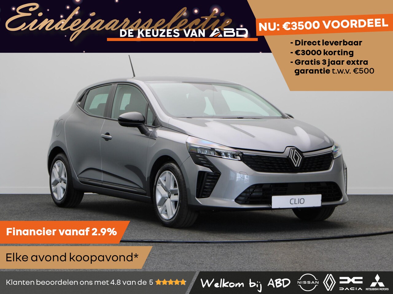 Renault Clio - Evolution Hybrid 145 | Achteruitrijcamera | Cruise control met snelheidsbegrenzer | Handbe - AutoWereld.nl