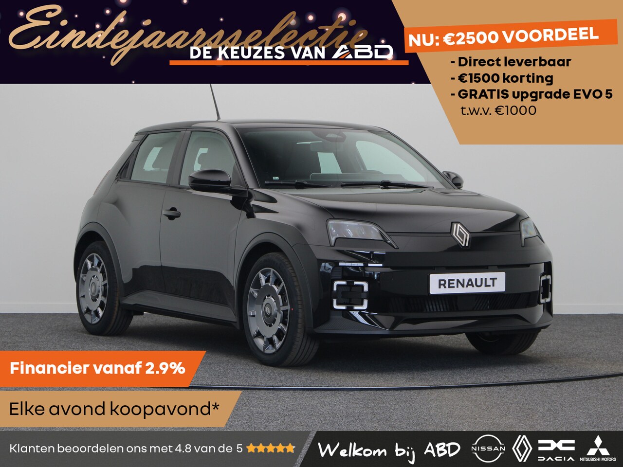 Renault 5 - Evolution Urban range | Cruise control met snelheidsbegrenzer | Full LED koplampen | ISOFI - AutoWereld.nl