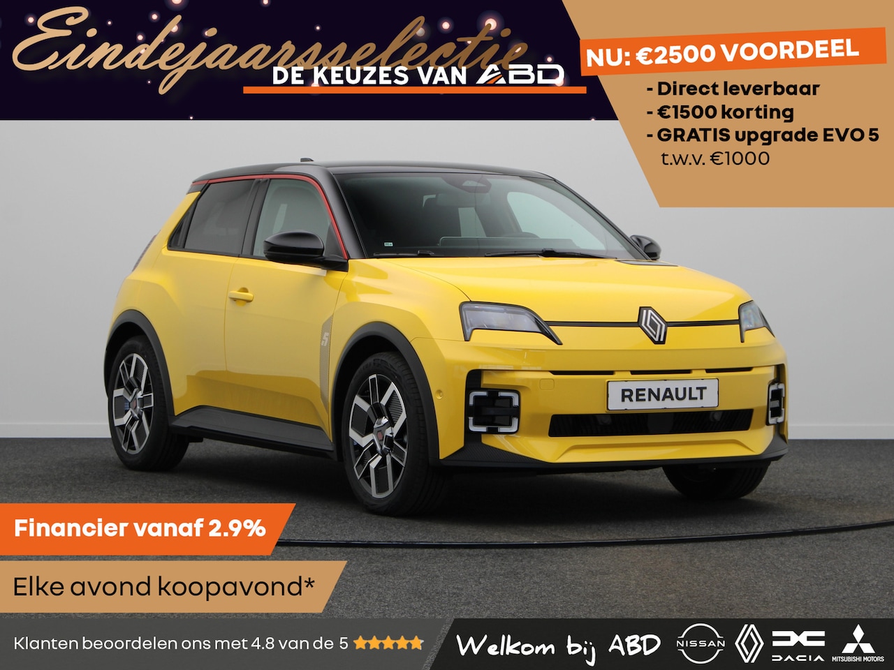Renault 5 - Techno Comfort range | Achteruitrijcamera | ISOFIX-bevestigingssysteem voor kinderzitjes o - AutoWereld.nl