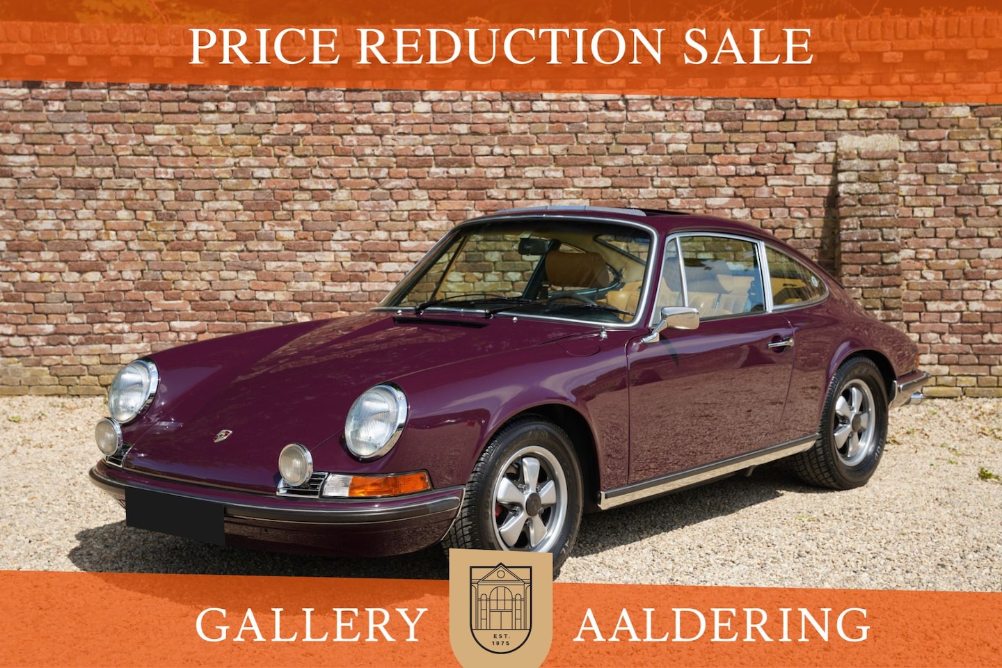 Porsche 911 - Urmodell 2.4 E Ölklappe PRICE REDUCTION! Ordered new from the factory with the leather-tri - AutoWereld.nl