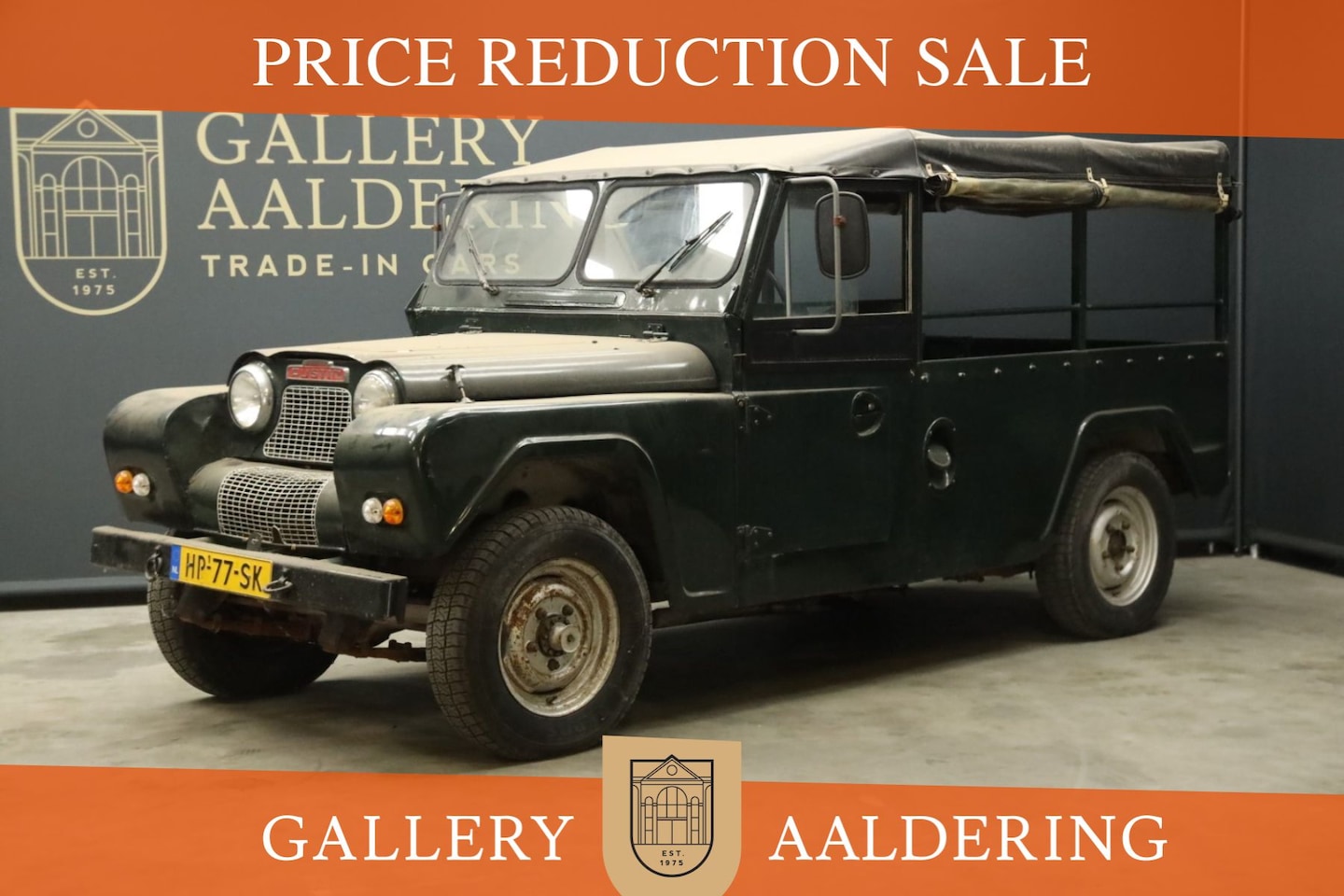 Austin Gipsy - "Trade-in-car" PRICE REDUCTION! In a running condition but standing still for a longer per - AutoWereld.nl