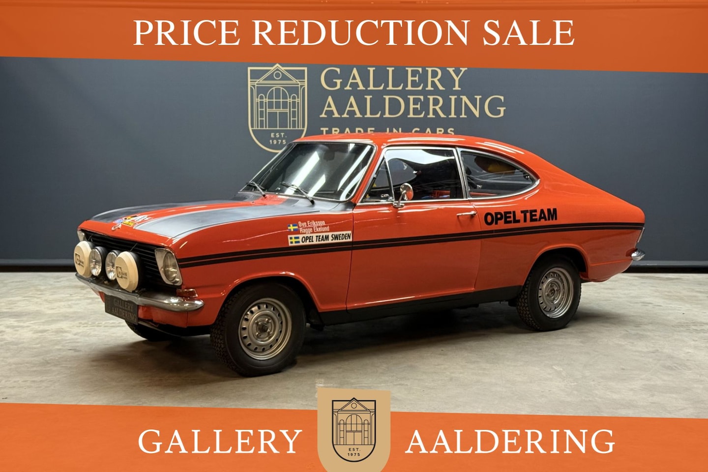 Opel Kadett - B 1900 Rallye "Group 2 Rally Engine" PRICE REDUCTION! Participant '86 Jubilee Rally Götebo - AutoWereld.nl