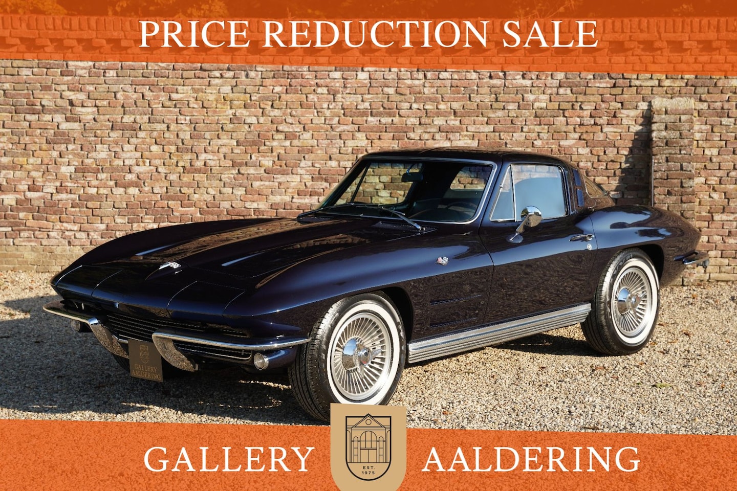 Corvette C2 - Sting Ray Coupé PRICE REDUCTION! Body-off restored in Europe, Wonderful condition - runs g - AutoWereld.nl