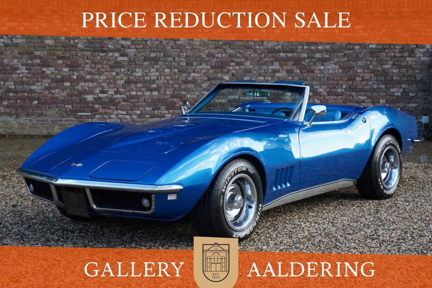 Corvette C3 - Convertible 327 PRICE REDUCTION! Restored condition, Since 2007 in Europe, Finished in "Le - AutoWereld.nl