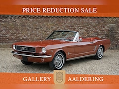 Ford Mustang Convertible - 289 "Emberglo" PRICE REDUCTION Only one owner from new, Highly original unrestored conditi