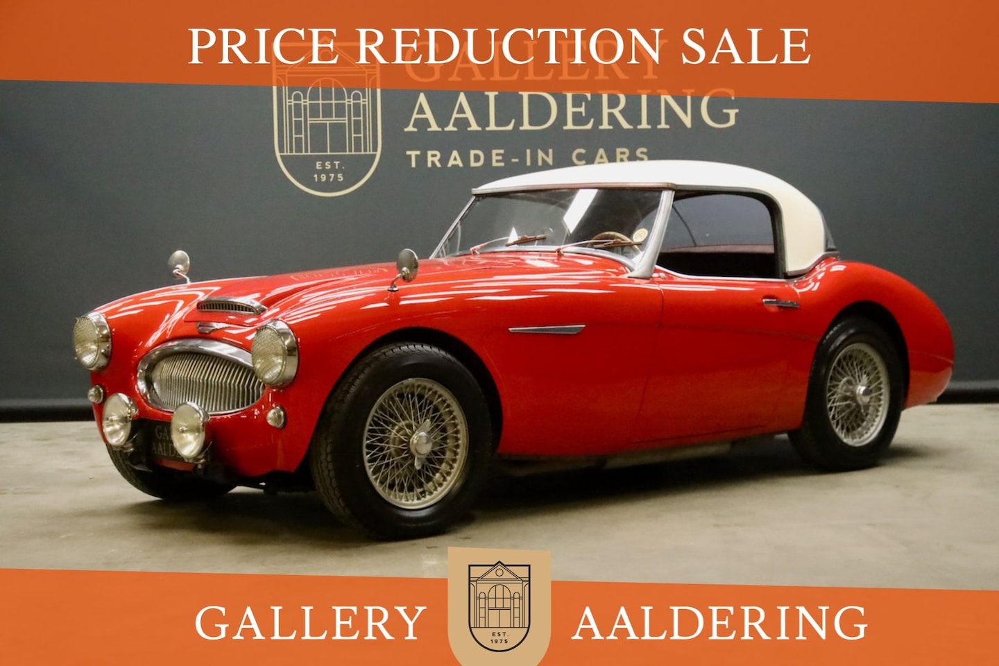 Austin Mk II - Healey 3000 MKII "Rallye" Trade-in car PRICE REDUCTION! Older restoration and preparation - AutoWereld.nl
