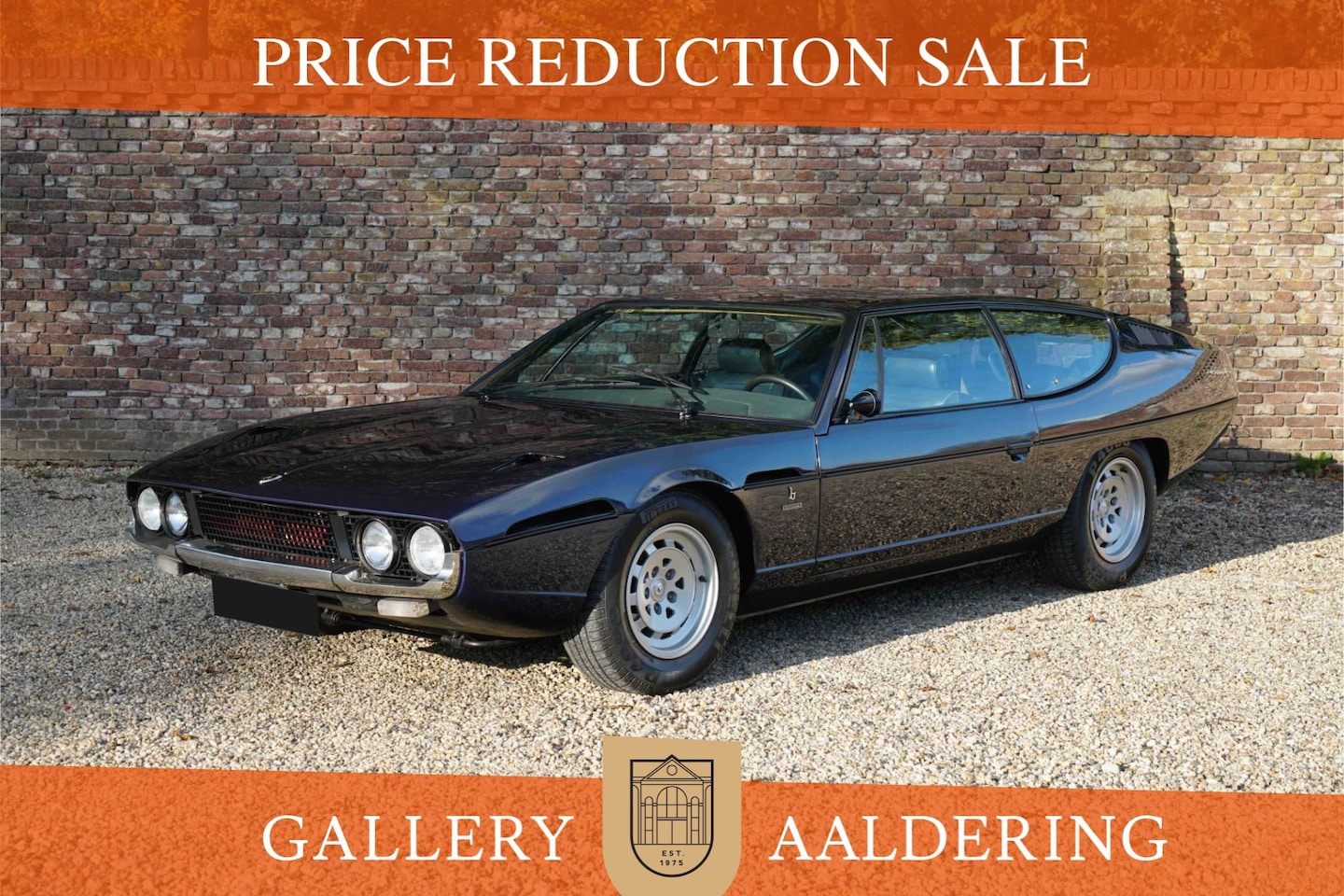 Lamborghini Espada - series 3 PRICE REDUCTION! La "4 posti" sportiva, series 3 with AC, the final series Espada - AutoWereld.nl