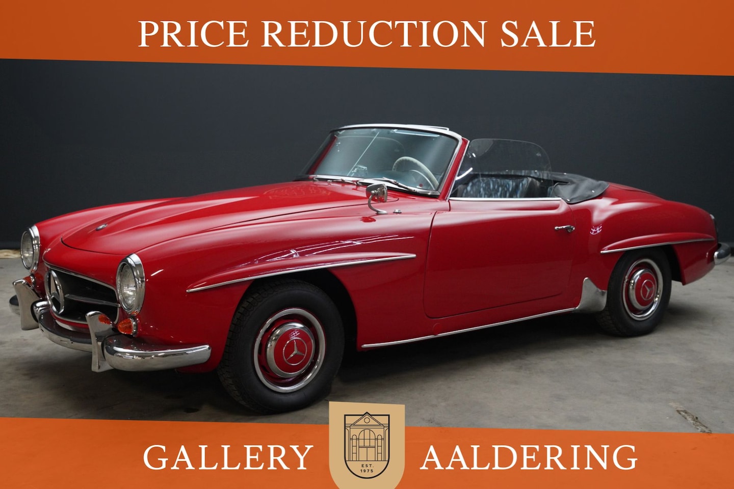 Mercedes-Benz SL-klasse Cabrio - 190 PRICE REDUCTION! Little brother of the famous 300 SL with the same high quality, Recen - AutoWereld.nl