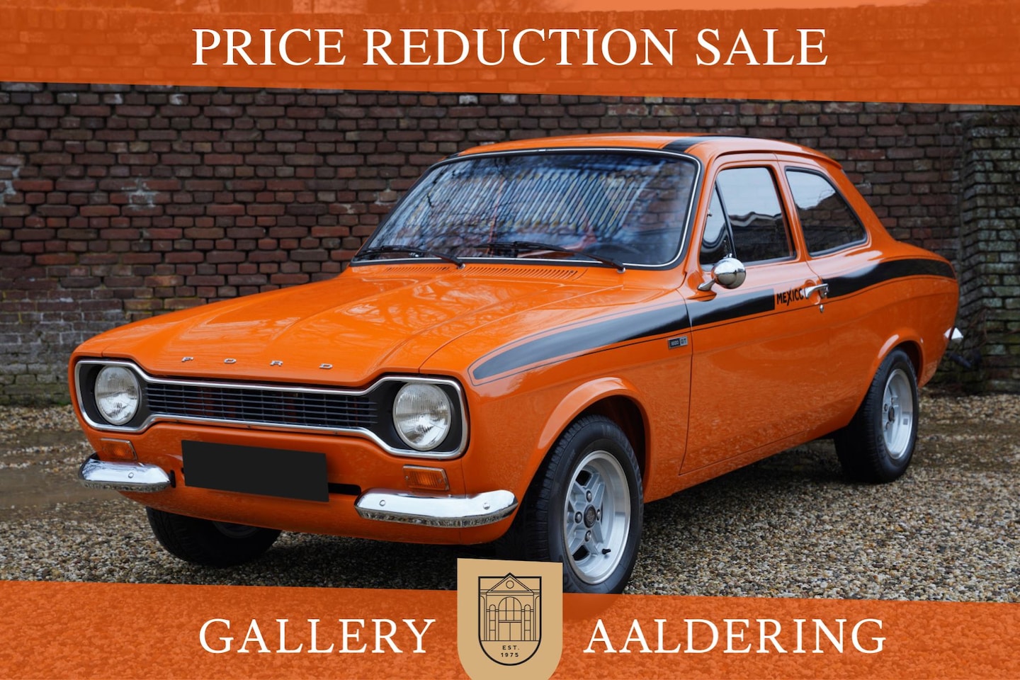 Ford Escort - RS Mexico 1600 GT Mk1 PRICE REDUCTION! Delivered new in Switzerland, A "bare-metal" restor - AutoWereld.nl