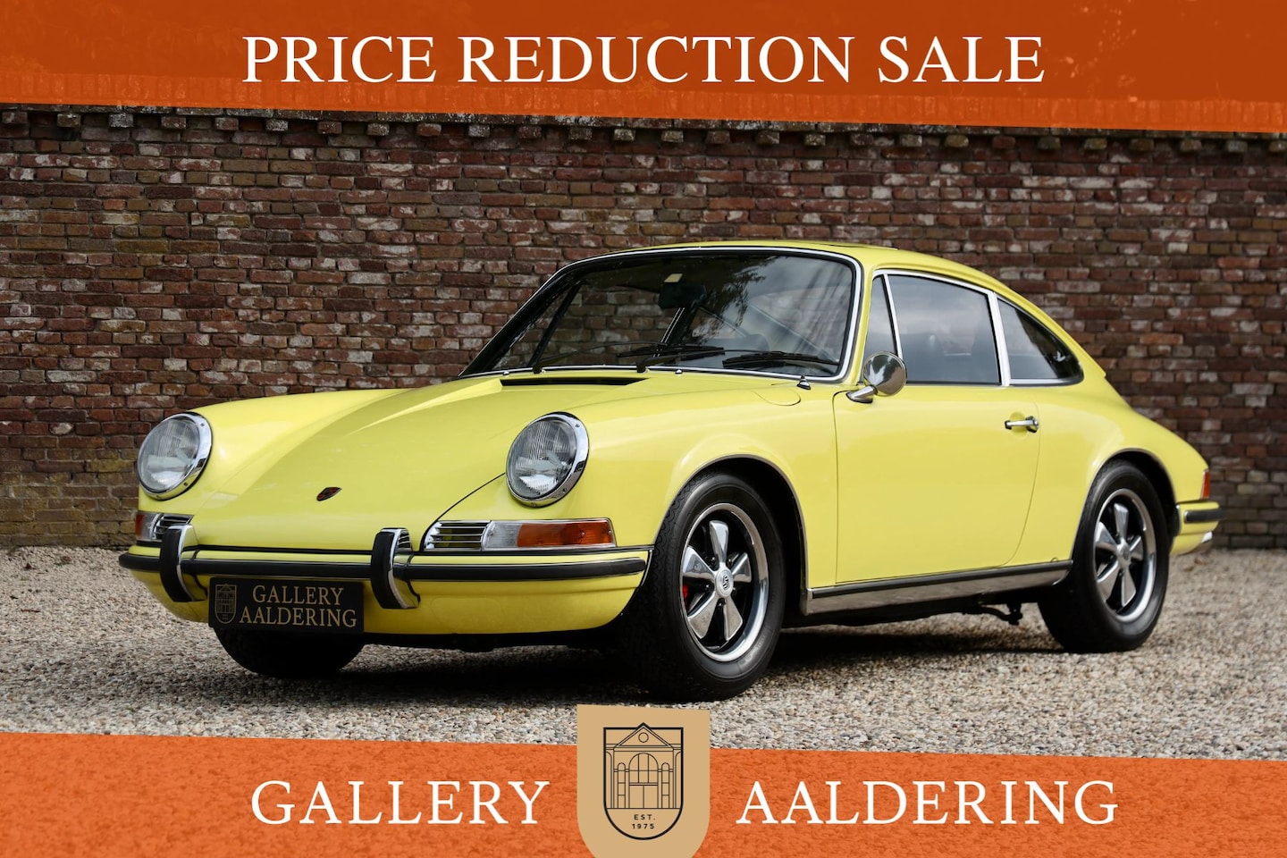 Porsche 911 - S Coupe "Matching Numbers" PRICE REDUCTION! Fantastic color combination - Light Yellow wit - AutoWereld.nl