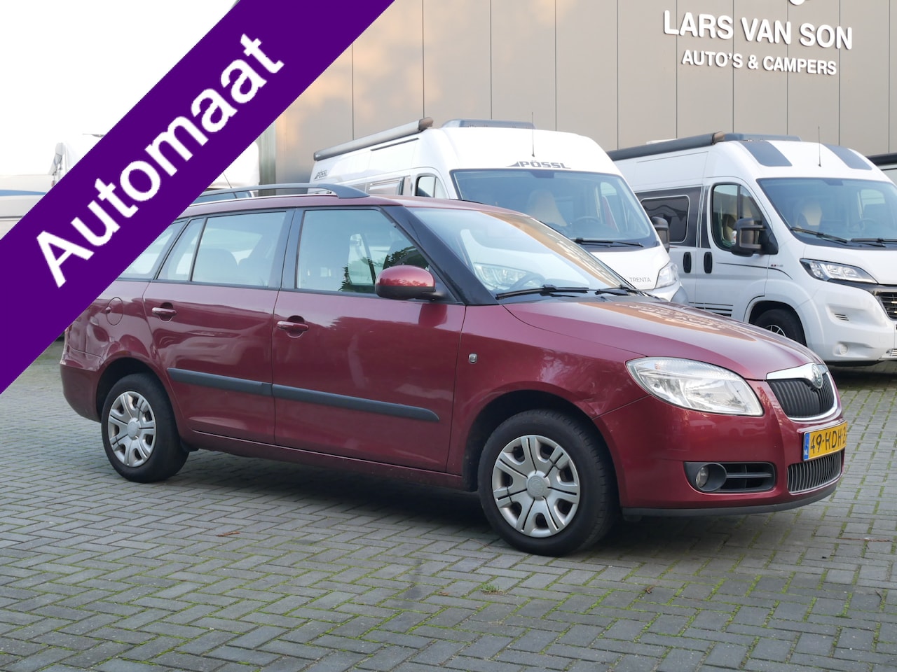 Skoda Fabia Combi - 1.6-16V Ambiente 1.6-16V Ambiente, DSG Automaat, Airco - AutoWereld.nl