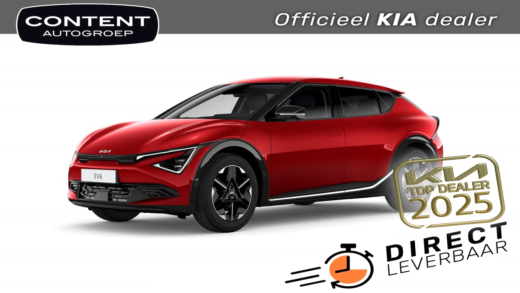 Kia EV6 - 63kWh 170pk RWD Plus / SNEL BESCHIKBAAR - AutoWereld.nl