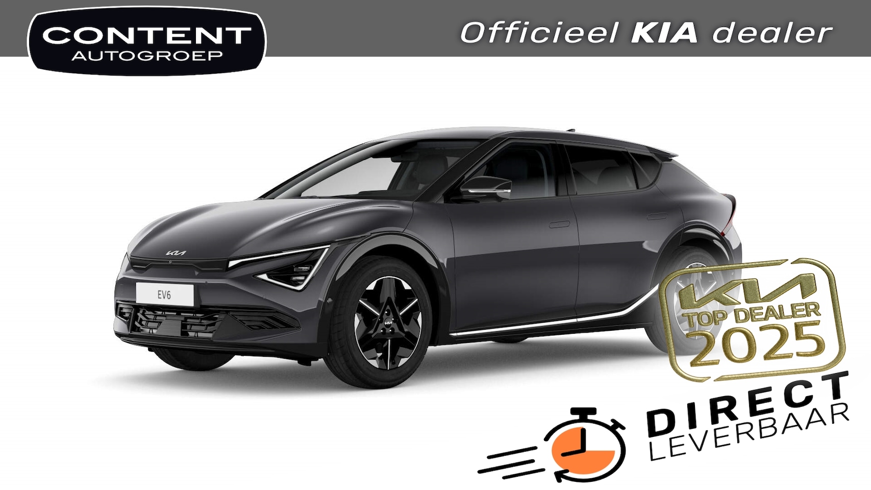 Kia EV6 - 63kWh 170pk RWD Light Edition /SNEL BESCHIKBAAR - AutoWereld.nl