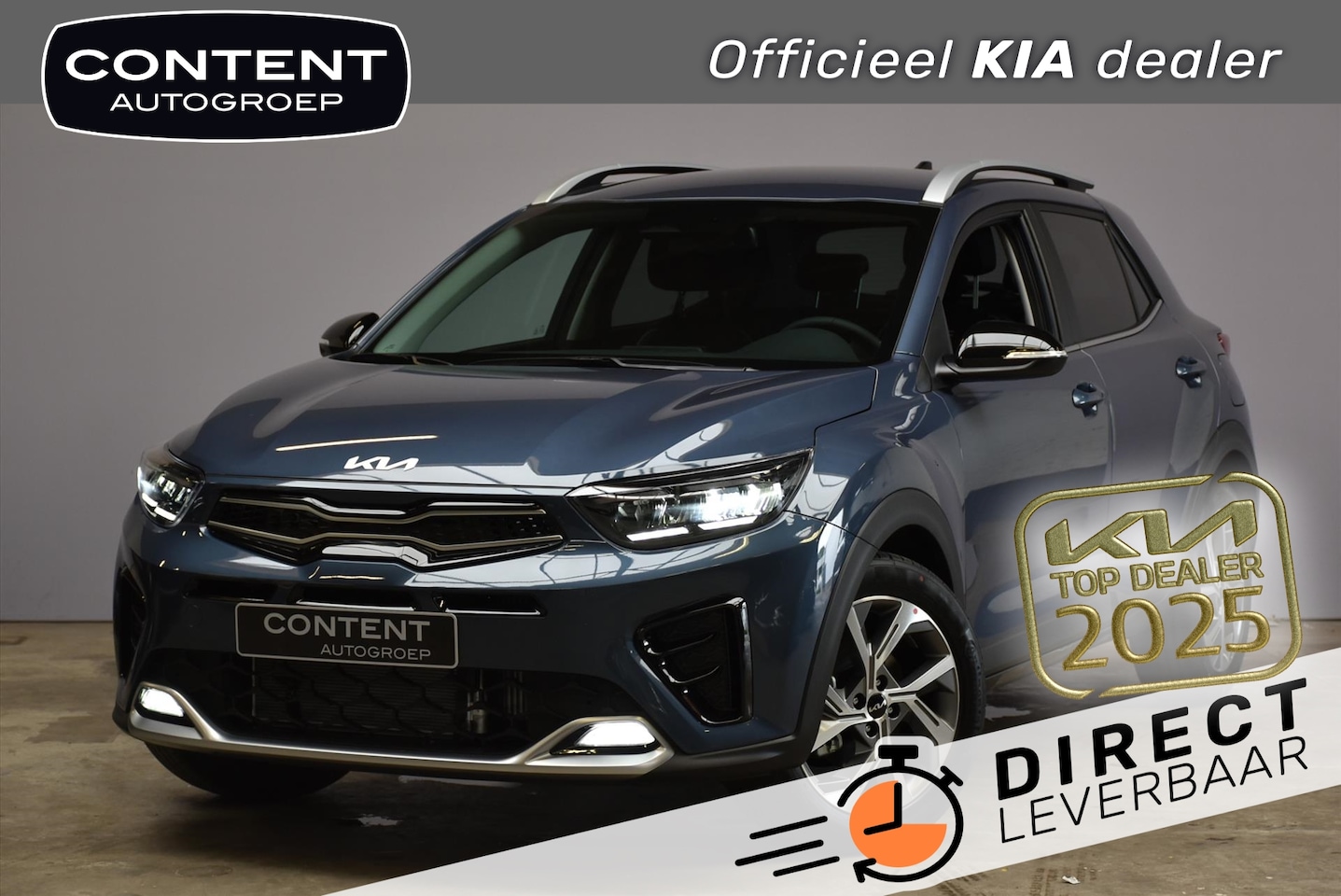 Kia Stonic - 1.0 T-GDi MHEV 100pk GT-Line STAAT IN BESTELLING - AutoWereld.nl