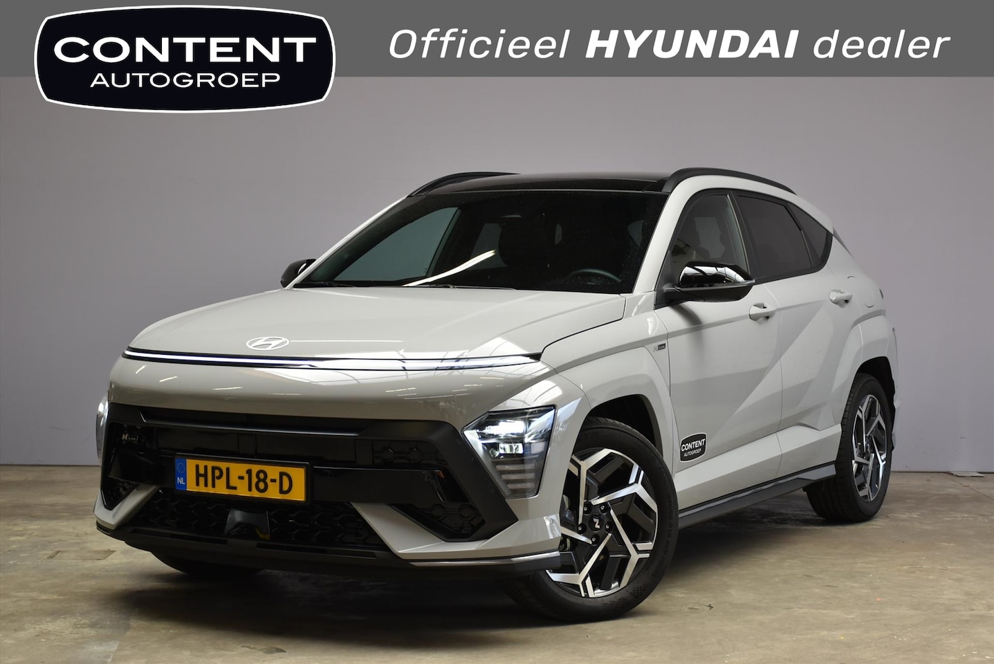 Hyundai Kona - 1.6 HYBRID DCT N Line Sky I Schuifdak - AutoWereld.nl