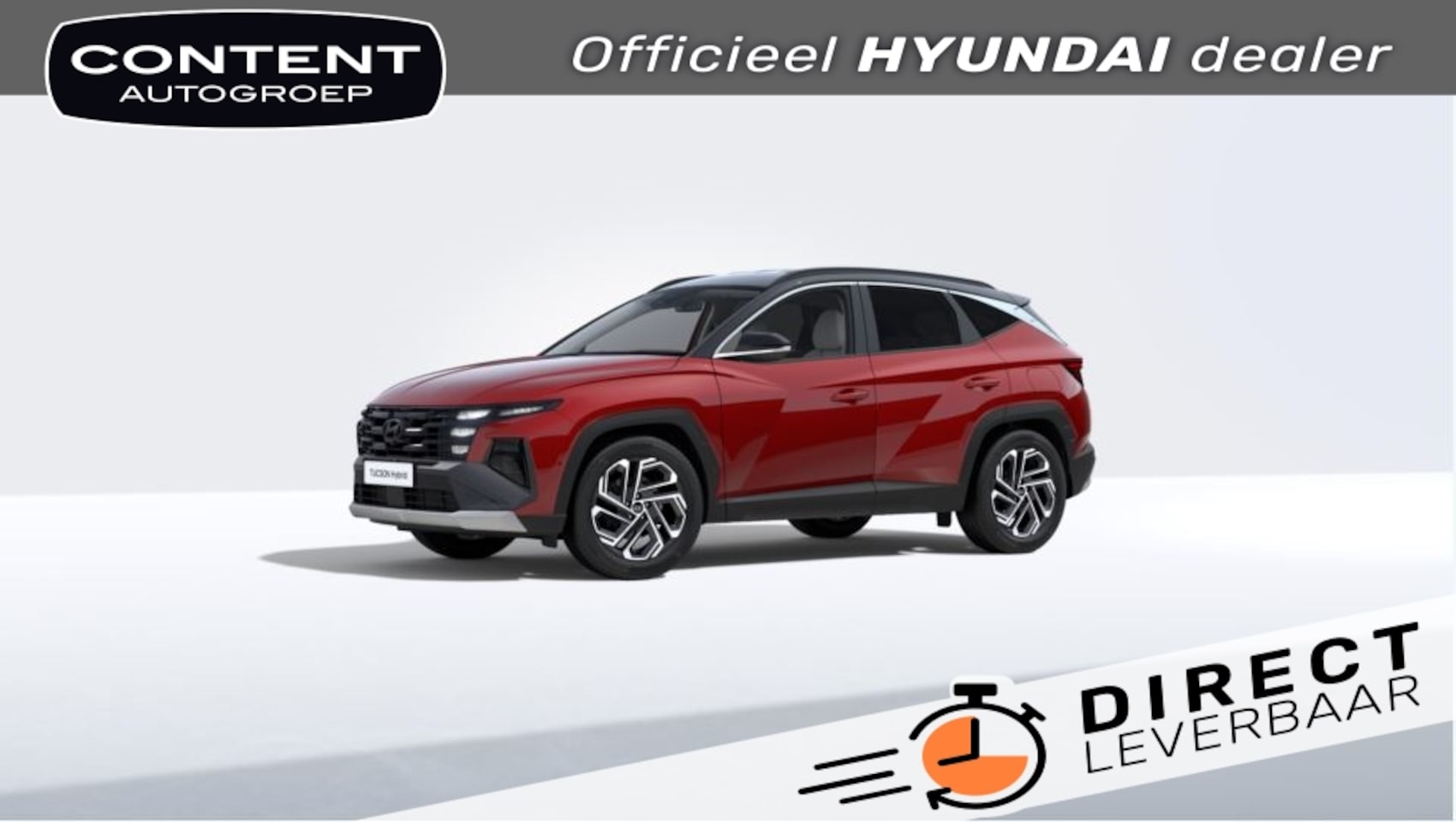 Hyundai Tucson - 1.6 T-GDi HEV 215pk 2WD Aut Premium I Voorraadvoordeel - AutoWereld.nl