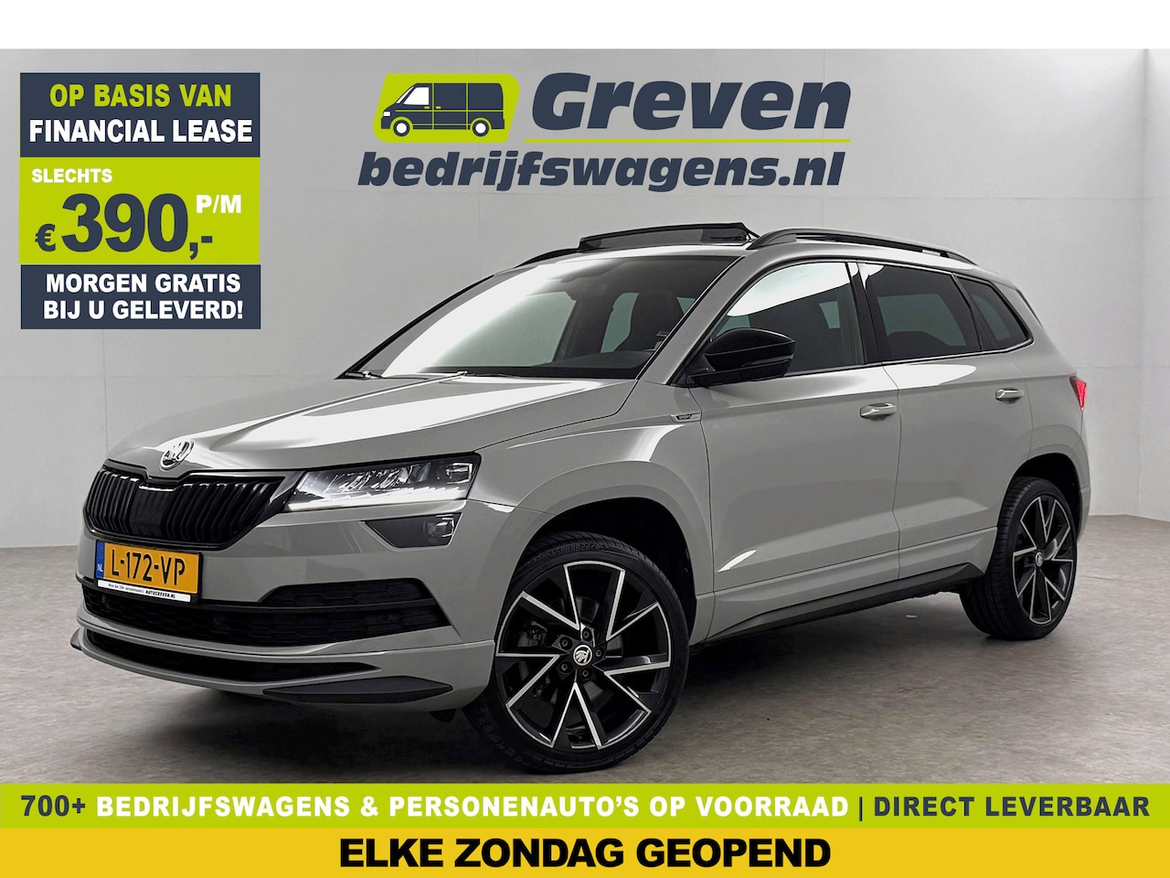 Skoda Karoq - 1.5 TSI ACT 150PK Sportline | Pano | Sfeerverl. | Camera | LED | Virtual | Carplay | Stoel - AutoWereld.nl