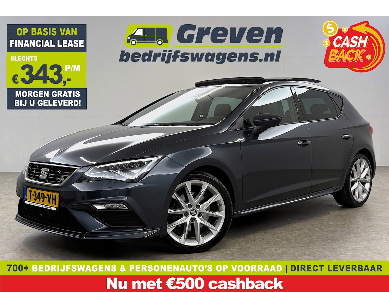 SEAT Leon - 2.0 191PK TSI FR | Pano | Sfeerverl. | LED | Carplay | Camera | Navi l Cruise l Stoelverw. - AutoWereld.nl