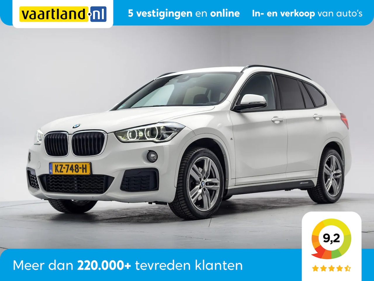 BMW X1 - sDrive18i M Sport [ LED Head-up Leder Navi prof. ] - AutoWereld.nl