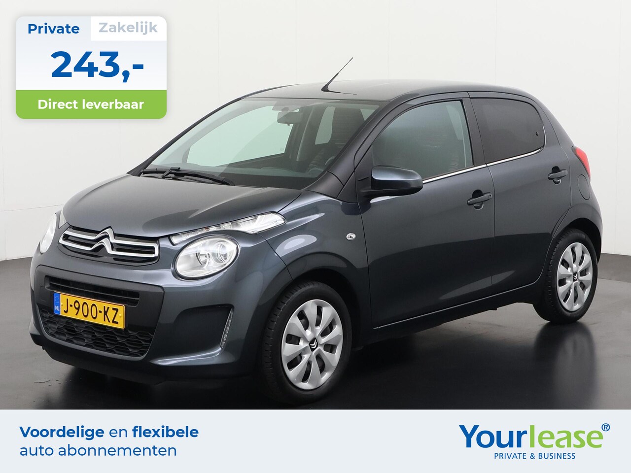 Citroën C1 - 1.0 VTi Feel | All-in 243,- Private Lease | Direct uit voorraad - AutoWereld.nl