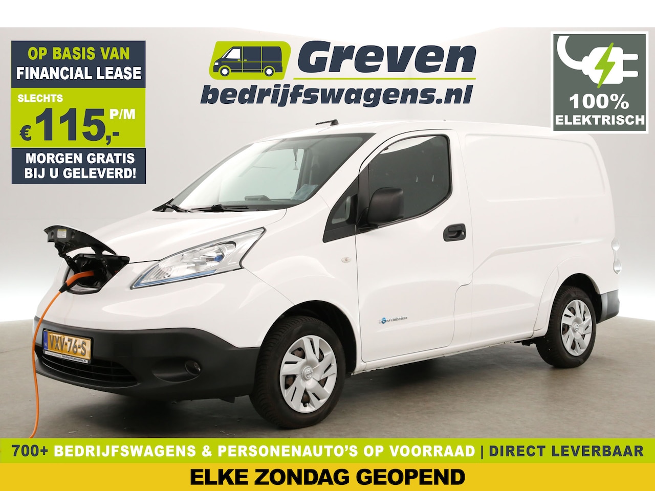 Nissan e-NV200 - Optima | Elektrisch | Airco | Camera | Navigatie | Elektrpakket - AutoWereld.nl