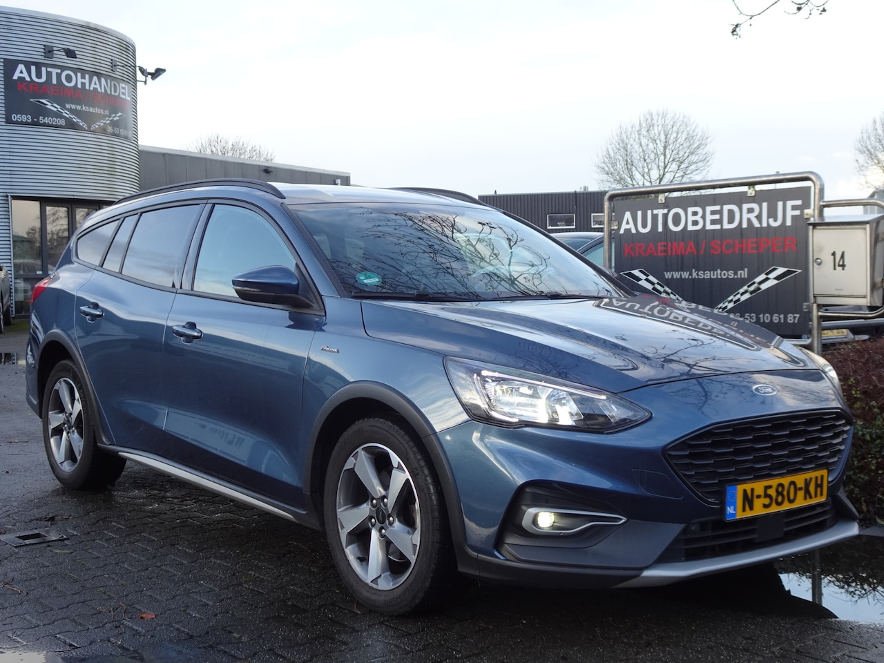 Ford Focus Wagon - 1.0 EcoBoost Hybrid Active X Business 1.0 EcoBoost Hybrid Active X Business - AutoWereld.nl