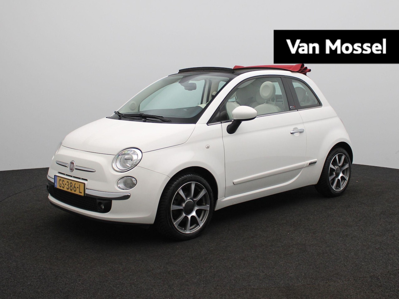 Fiat 500 C - 0.9 TwinAir Turbo Lounge | Cabrio | Climate control | Parkeersensoren - AutoWereld.nl